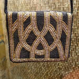 Gorgeous hand beaded evening Bag made in Macau